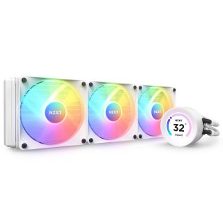 Chłodzenie wodne AiO NZXT Kraken Elite 360 RGB LCD White