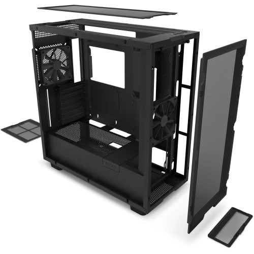 Obudowa NZXT H7 Flow Tempered Glass Black