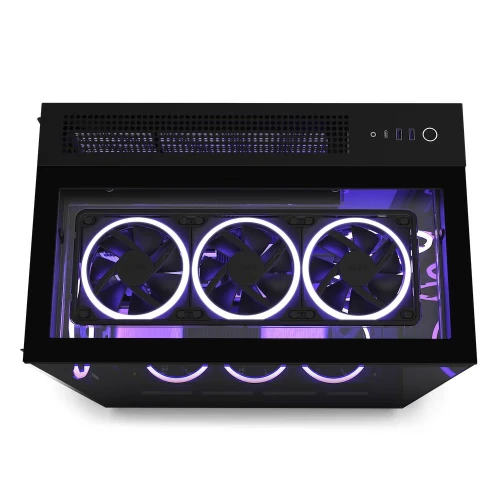 Obudowa NZXT H9 Elite Tempered Glass Black