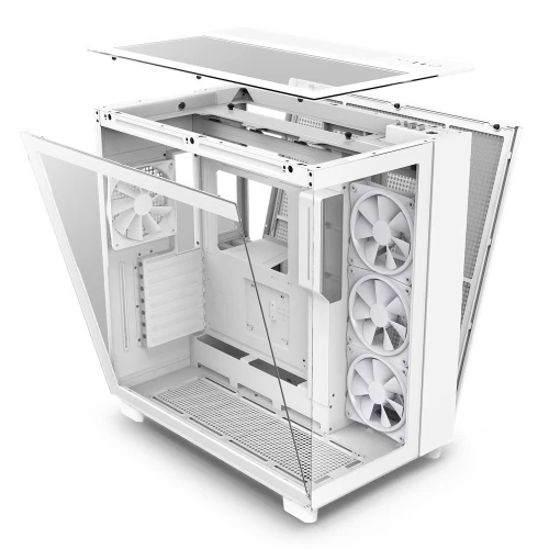 Obudowa NZXT H9 Elite Tempered Glass White