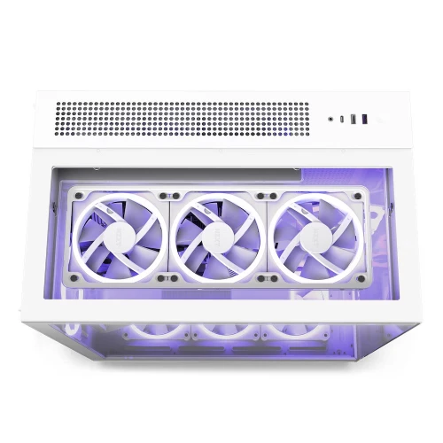 Obudowa NZXT H9 Elite Tempered Glass White