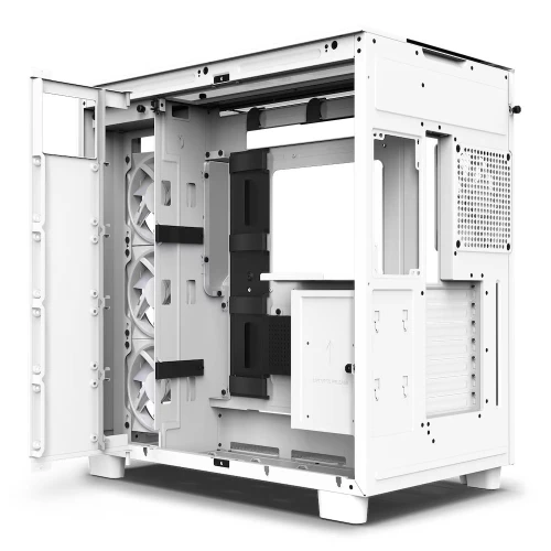 Obudowa NZXT H9 Elite Tempered Glass White