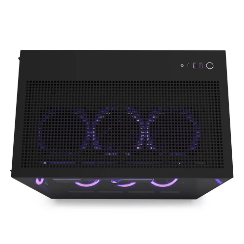 Obudowa NZXT H9 Flow Tempered Glass Black