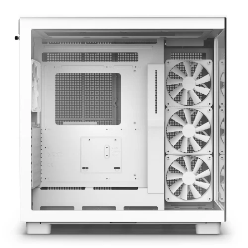Obudowa NZXT H9 Flow Tempered Glass White