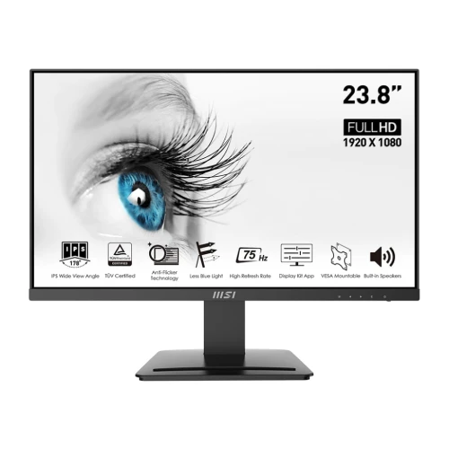 Monitor MSI 23.6" PRO MP243 IPS FullHD 75Hz