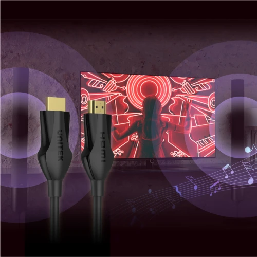 Kabel HDMI 2.1 8K 4K@120Hz Unitek C11060BK-3M - 3m