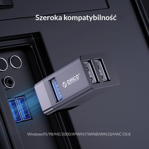 Mini HUB USB Orico 3x USB 3.1