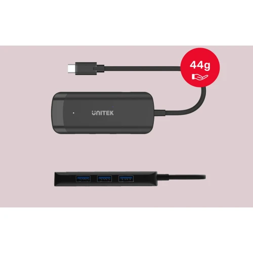 Akywny HUB Unitek USB-C - 3xUSB-A 3.1, HDMI 4K@30Hz