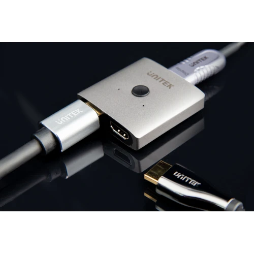 Dwukierunkowy przełącznik HDMI2.0 4K 2-na-1 Unitek V1127A