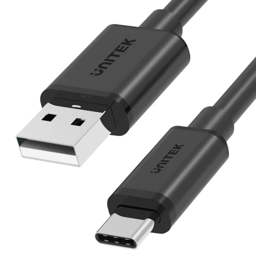 Kabel USB-A - USB-C Unitek Y-C481BK QC 3.0 - 50cm
