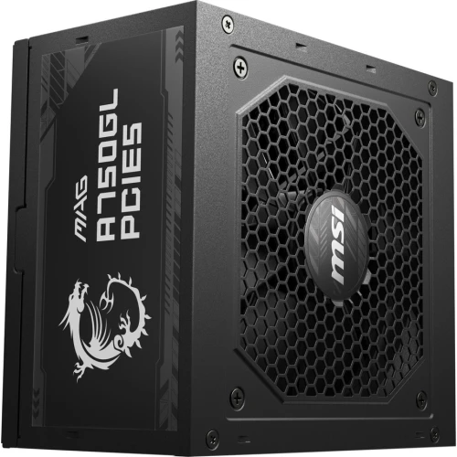 Zasilacz MSI MAG A750GL PCIE5 750W 80Plus Gold