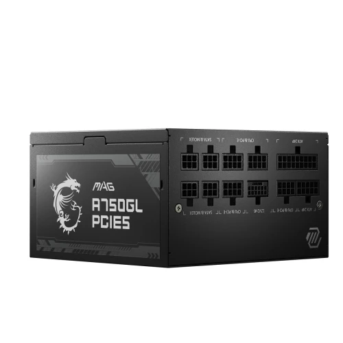 Zasilacz MSI MAG A750GL PCIE5 750W 80Plus Gold