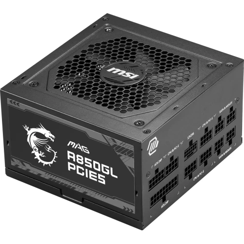 Zasilacz MSI MAG A850GL PCIE5 850W 80Plus Gold
