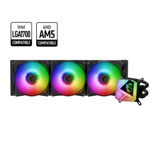 Chłodzenie wodne AiO MSI MAG CoreLiquid C360 360mm