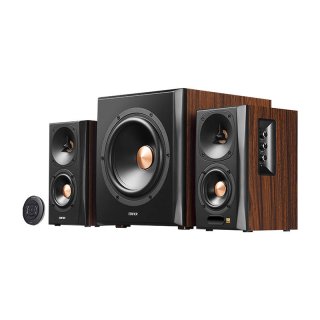 Głośniki Edifier S360DB 2.1 Bluetooth Brązowe