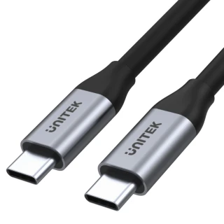 Kabel USB-C - USB-C Unitek C14082ABK 10Gbps 4K 60Hz 20V/5A - 1m
