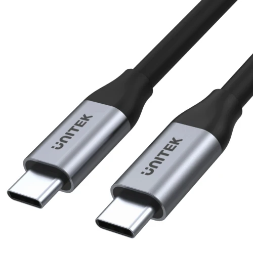 Kabel USB-C - USB-C Unitek C14082ABK 10Gbps 4K 60Hz 20V/5A - 1m