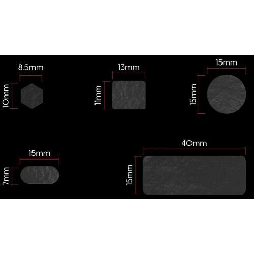 Grip Tape Pulsar Supergrip Pre-Cut Universal Grips