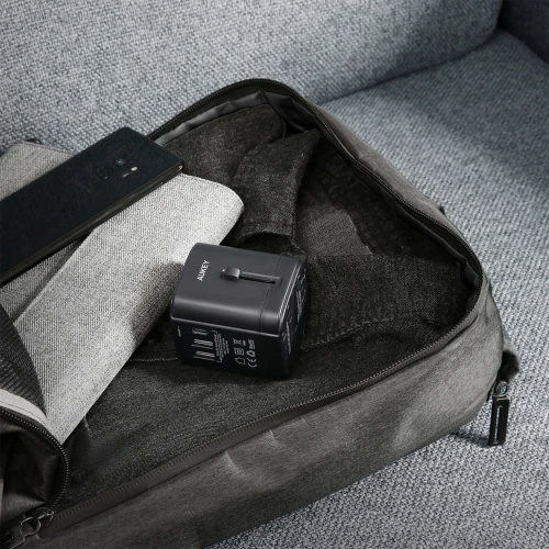 Ładowarka podróżna Aukey PA-TA01 EU/US/UK/AUS