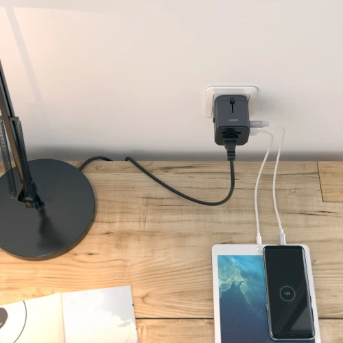 Ładowarka podróżna Aukey PA-TA01 EU/US/UK/AUS