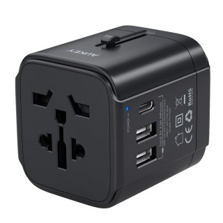 Ładowarka podróżna Aukey PA-TA01 EU/US/UK/AUS