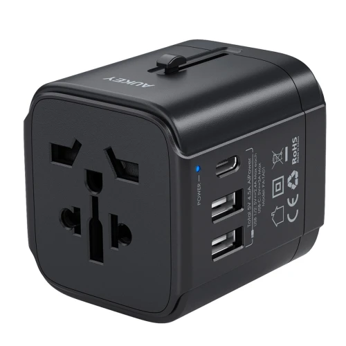 Ładowarka podróżna Aukey PA-TA01 EU/US/UK/AUS