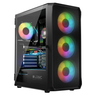 Obudowa Logic Portos Midi ARGB Black