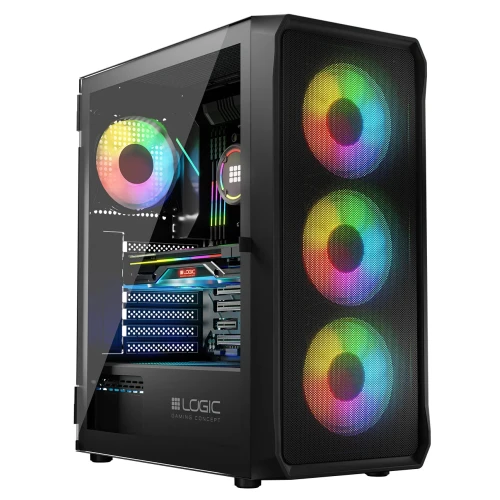 Obudowa Logic Portos Midi ARGB Black