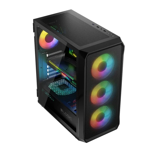 Obudowa Logic Portos Midi ARGB Black