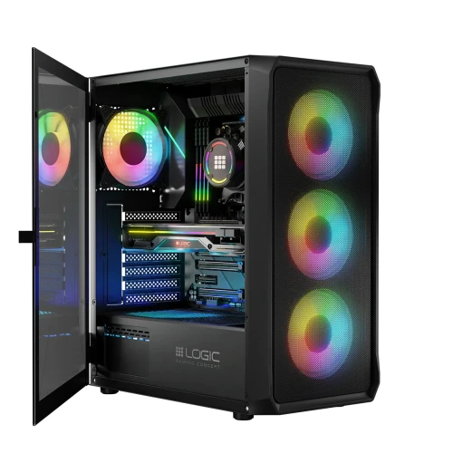 Obudowa Logic Portos Midi ARGB Black