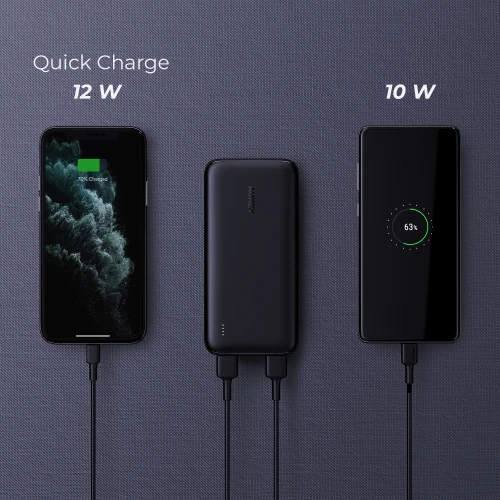 Powerbank Aukey PB-N73 10000mAh USB-C, USB-Ax2 12W