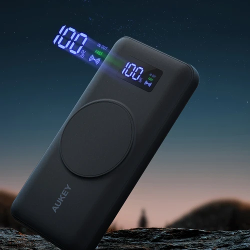 Powerbank Aukey PB-WL02I 10000mAh USB-C Lightning MagAir