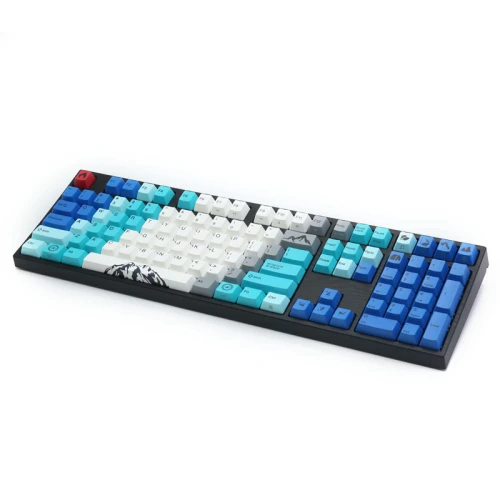 Klawiatura Varmilo VEA108 Summit R1 White LED Cherry MX Silent Red