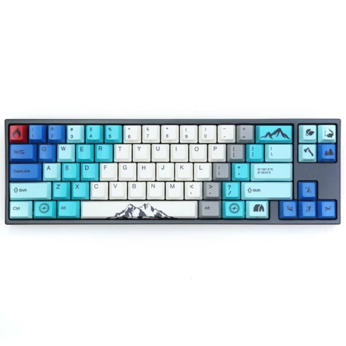 Klawiatura Varmilo VEA87 Summit R1 TKL White LED Cherry MX Silent Red