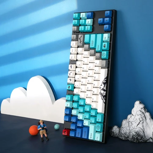 Klawiatura Varmilo VEA87 Summit R1 TKL White LED Cherry MX Silent Red