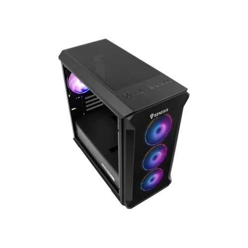 Obudowa Genesis Irid 503 ARGB V2 Tempered Glass 