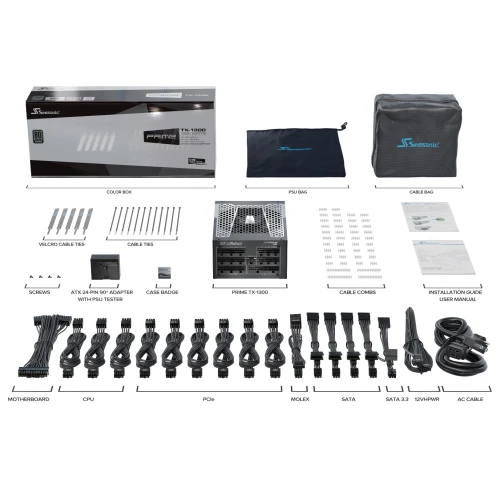 Zasilacz Seasonic PRIME TX-1300 ATX 3.0 80Plus Titanium 1300W