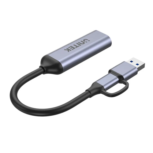 Grabber video Unitek USB-C/A, 4K HDMI 1.4b V1167A