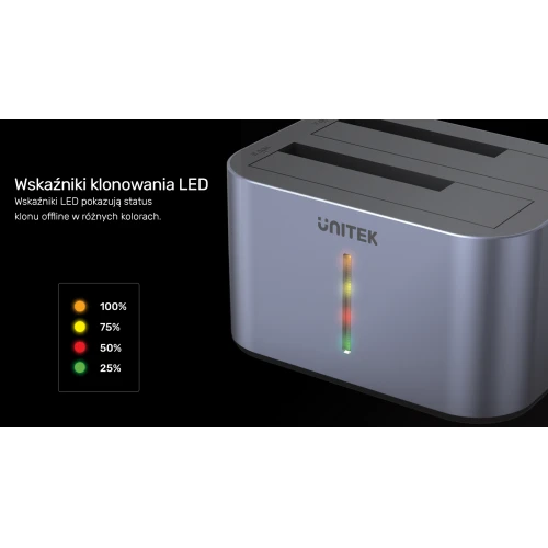 Stacja dokująca Unitek S1306A Dual HDD USB3.0
