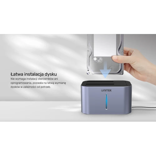 Stacja dokująca Unitek S1306A Dual HDD USB3.0