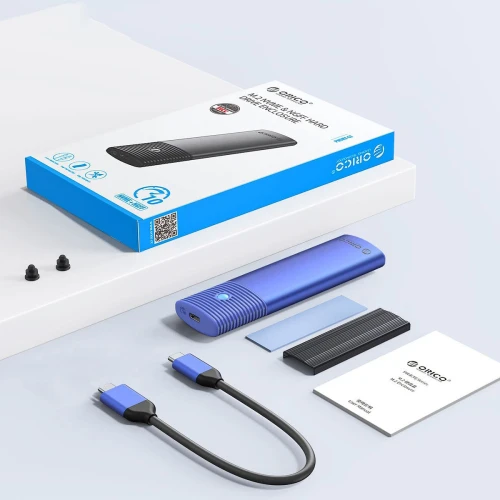 Obudowa na dysk Orico M.2 NVMe USB-C 10Gbps