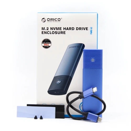 Obudowa na dysk Orico M.2 NVMe USB-C 10Gbps