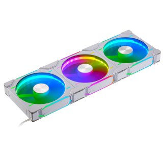 Wentylator Phanteks D30 140mm PWM D-RGB White  3-pack
