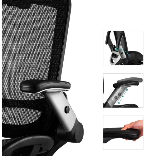 Ergonomiczny fotel biurowy MOZOS ERGO-C