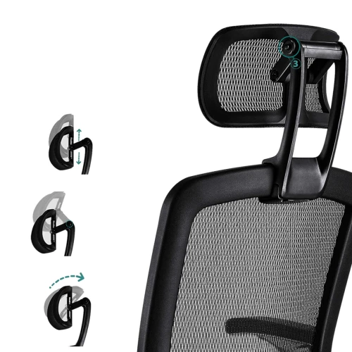 Ergonomiczny fotel biurowy MOZOS ERGO-C