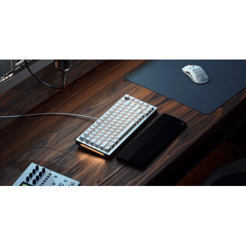 Klawiatura Glorious GMMK Pro White Ice 75% TKL RGB Barebone