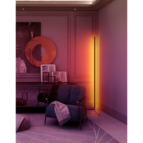 Lampa LED RGB MOZOS Narożna Biała
