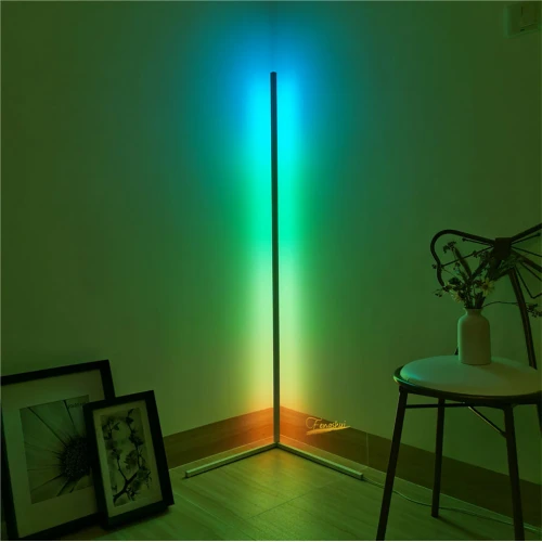 Lampa LED RGB MOZOS Narożna Biała