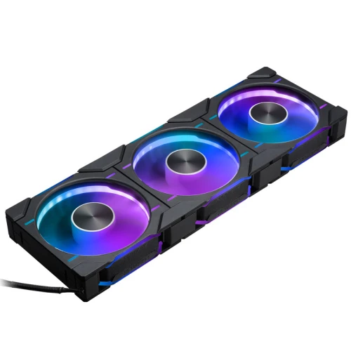 Wentylator Phanteks D30 120mm PWM D-RGB Reverse Black 3-pack