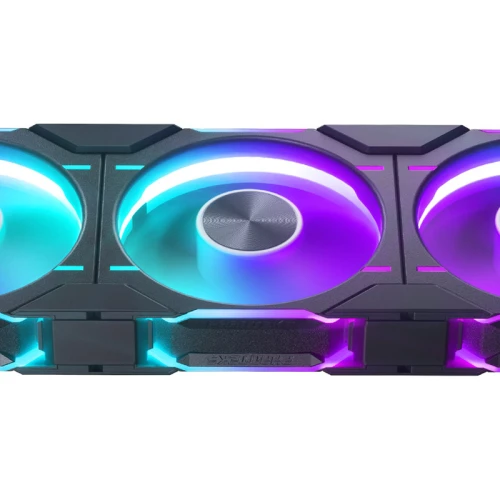 Wentylator Phanteks D30 120mm PWM D-RGB Reverse Black 3-pack